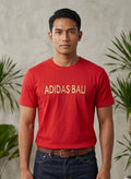 "ADIDAS BALI" Oversized Graphic Print T-Shirt For Men